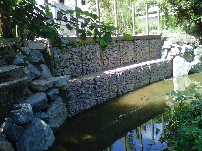 Pose de gabions en Vendée